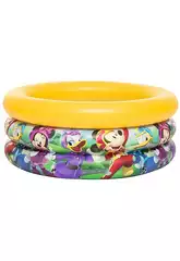 Piscine Gonflable Bébé Mickey et les Superpilotes 70 x 30 cm Bestway 91018 