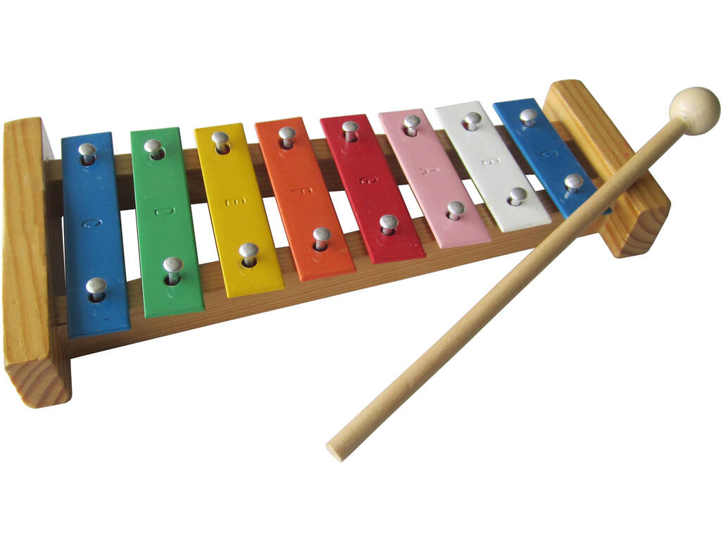 Xilofono Legno 8 Chiavi