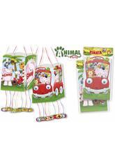 Busta Pignatta Animal Party Quadrata