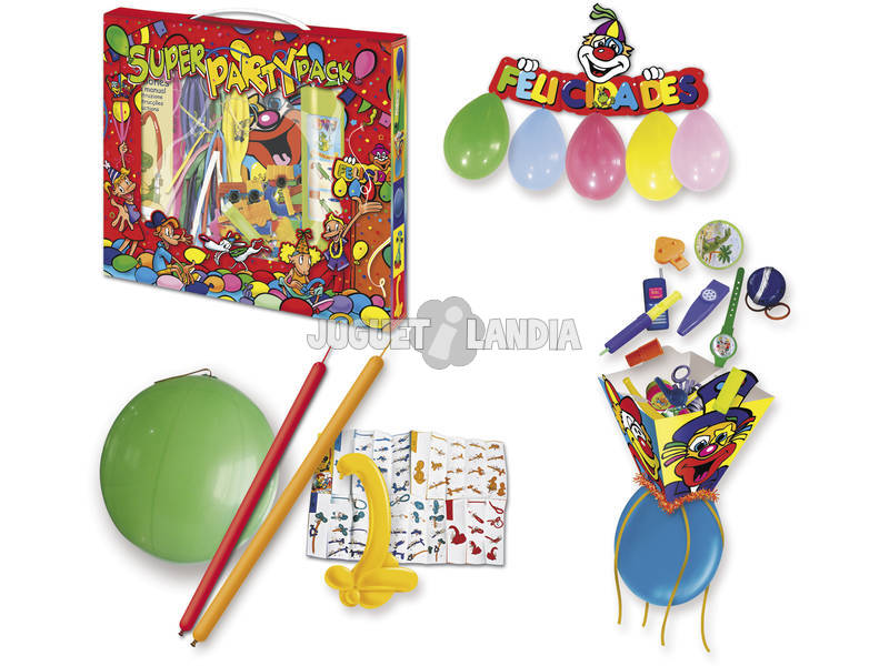 516-BLISTER BALLONS SUPER PARTY GONFLEUR
