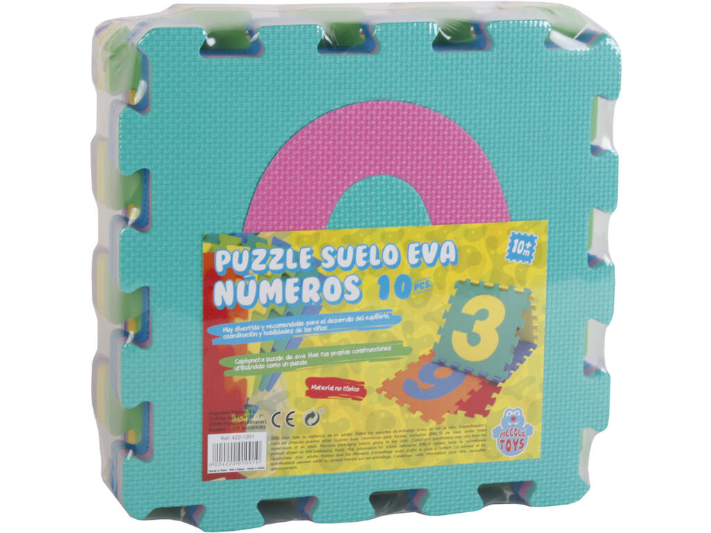 Set EVA Puzzle Chiffres du 0 au 9