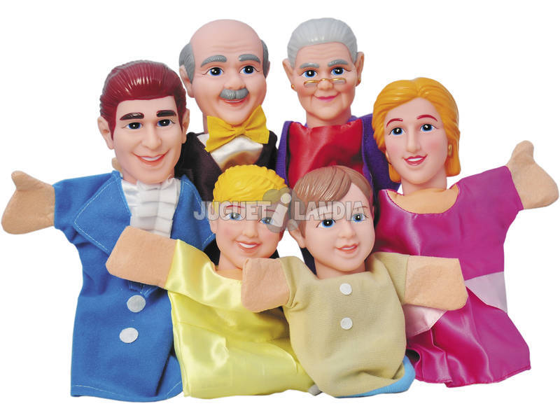 Marionetes do Mundo 6 Peças 