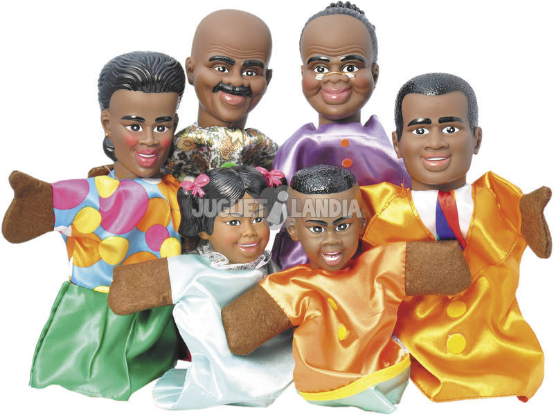 Marionetes do Mundo 6 Peças 