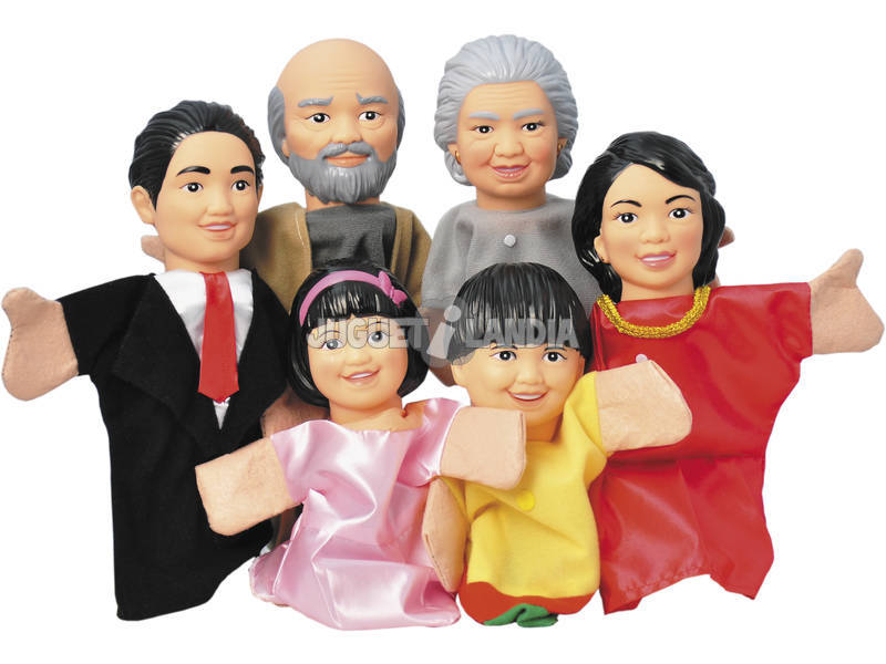 Marionetes do Mundo 6 Peças 