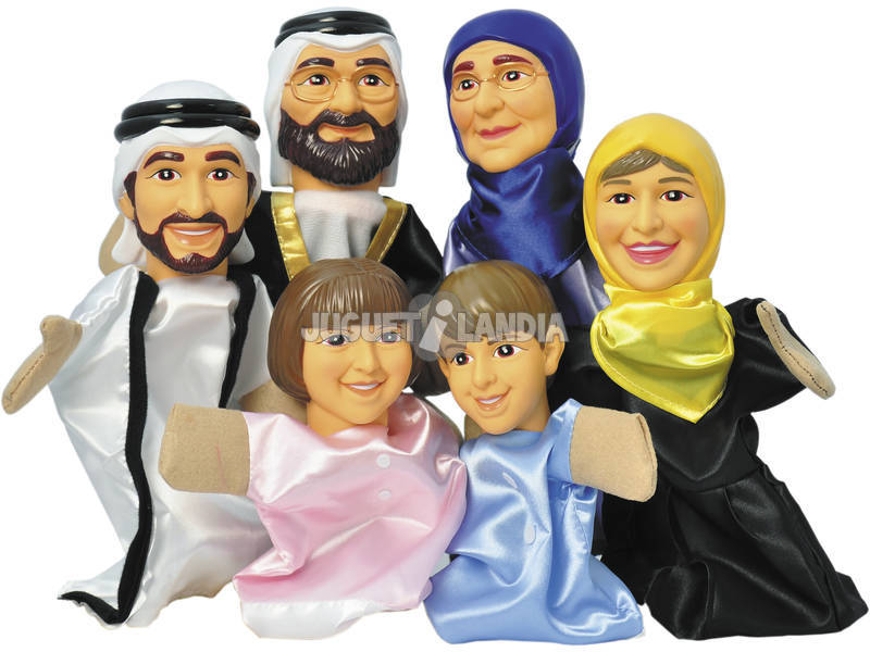 Marionetes do Mundo 6 Peças 