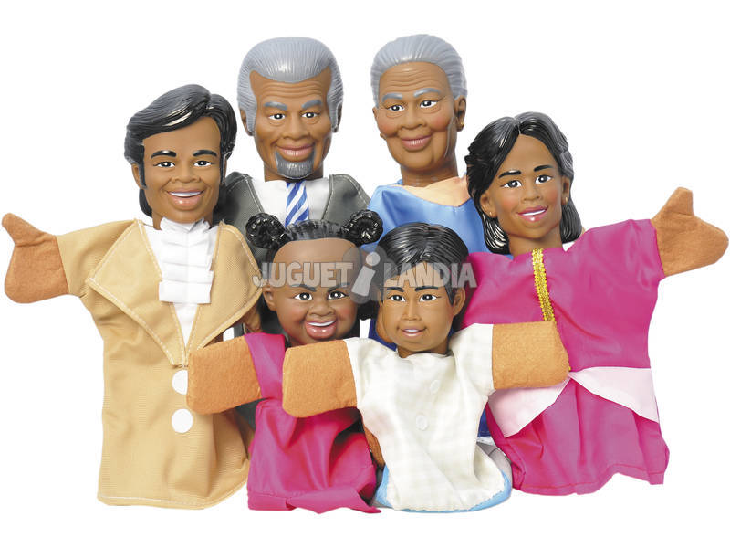 Marionetes do Mundo 6 Peças 