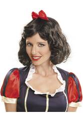 imagen Perruque Blanche-neige avec Ruban