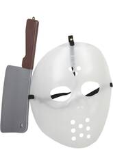Masque hockey avec hache 