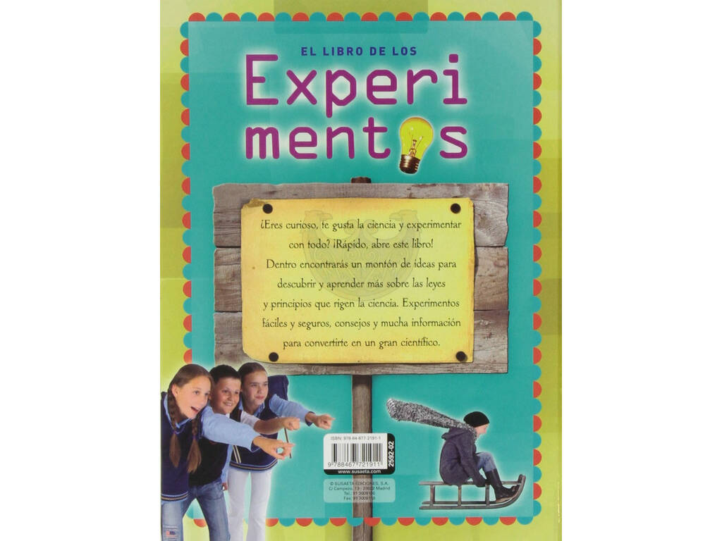 Le Livre des Expériences Susaeta S2592 