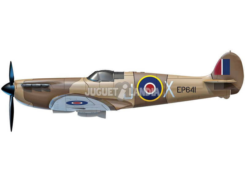 Quick Build Avion Spitfire Desert 