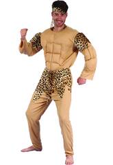 Costume Cavernicolo Muscoloso Uomo L