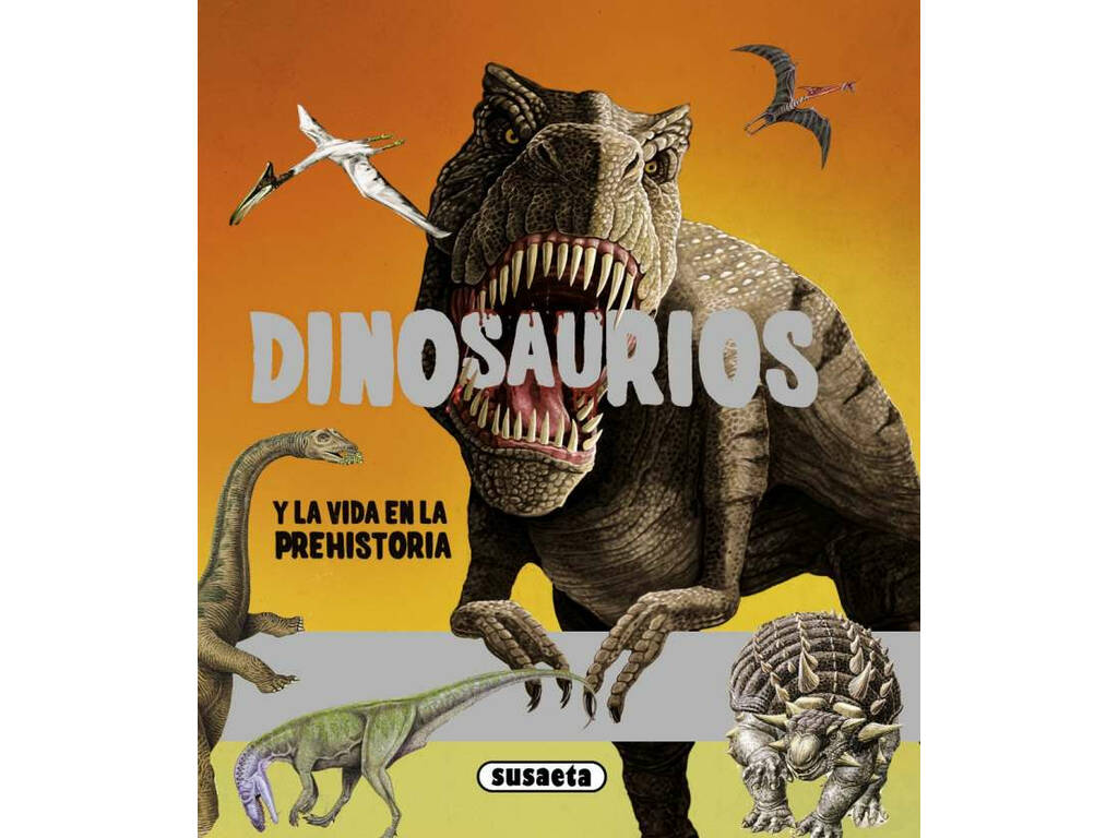 Libro Dinosauri e Vita Preistorica Susaeta S0093