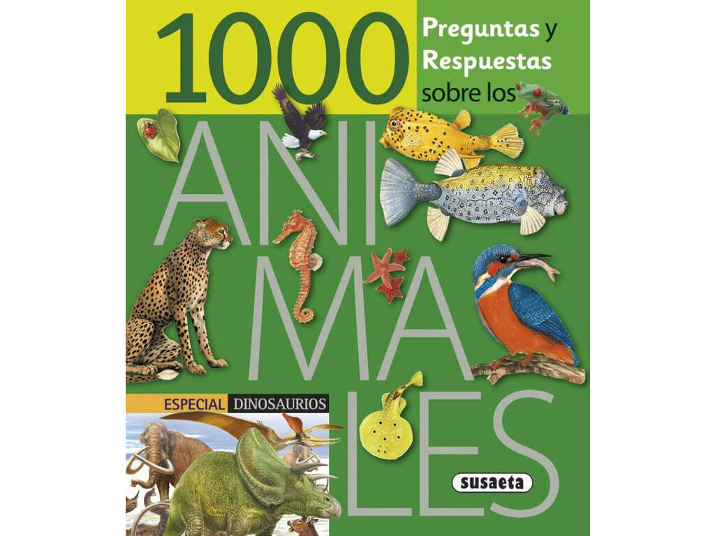 Libro 1.000 Preguntas y Respuestas Animales Susaeta S0097