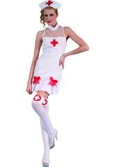 Costume Infermiera Fiocchetti Donna L