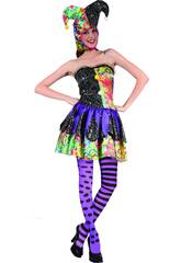 D�guisement Femme Bouffon Taille XL