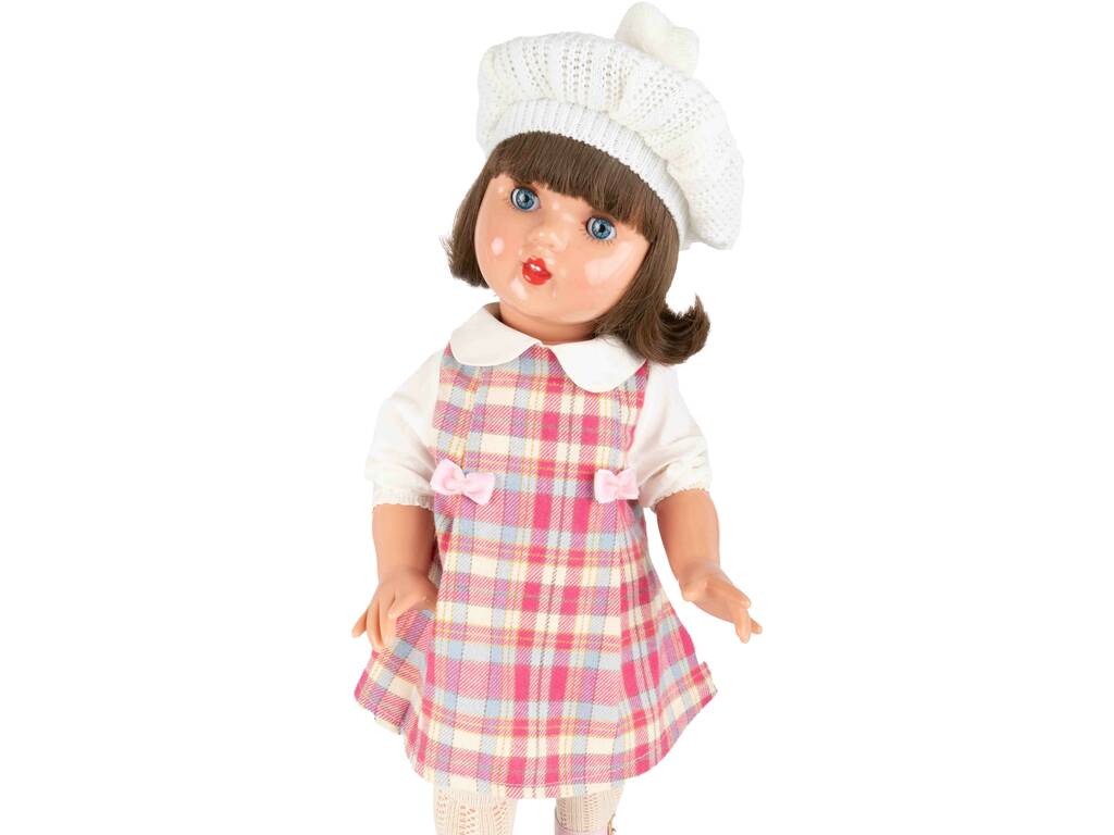Mariquita Pérez vestito a quadri e cappottino Rosa