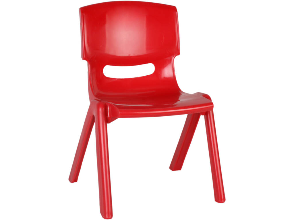 Cadeira Plástico Empilhável Criança Sortido 54x26cm