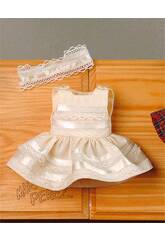Mini Vestido color Beige Fiesta