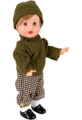 Mini Juanin Pérez Ensemble et Bonnet Vert