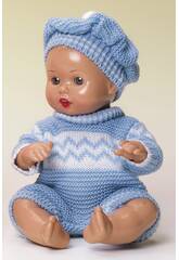 Mini Juanin Bébé Barboteuse Tricot liseré