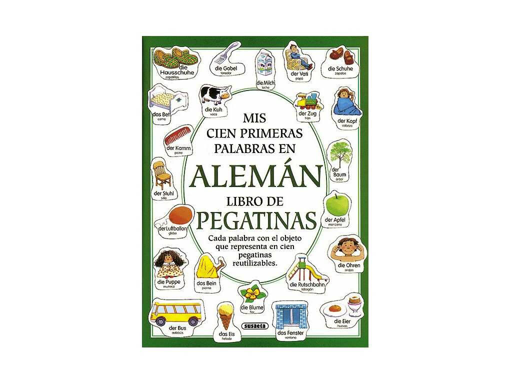 Livre Ang-Alle-Fran. Livre d'Autocollants Susaeta S0253