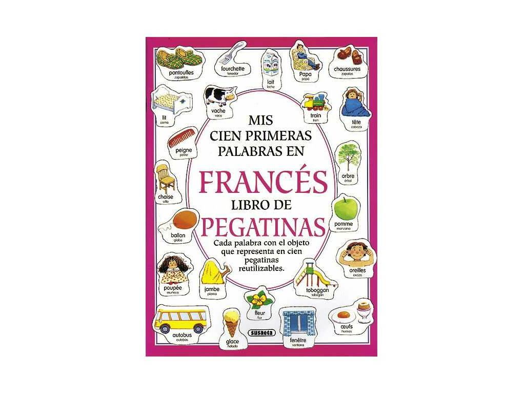 Livre Ang-Alle-Fran. Livre d'Autocollants Susaeta S0253