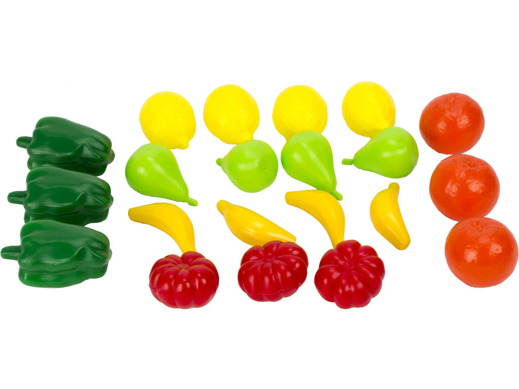 Frutta e Verdura 21 pezzi Vicam Toys 01-JU
