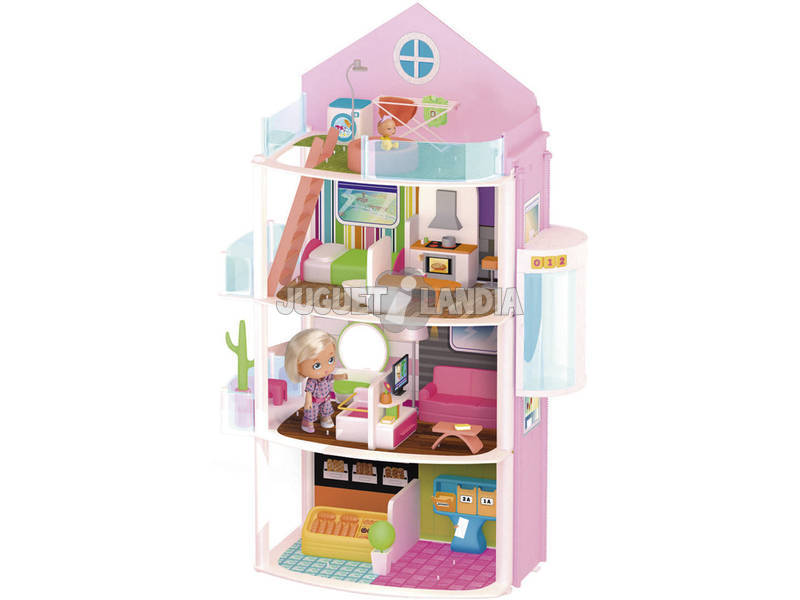 Poupées Barriguitas Edifice Fou Fou 3 Figurines et Accessoires 35 x 12 x 65 cm Famosa 700012396