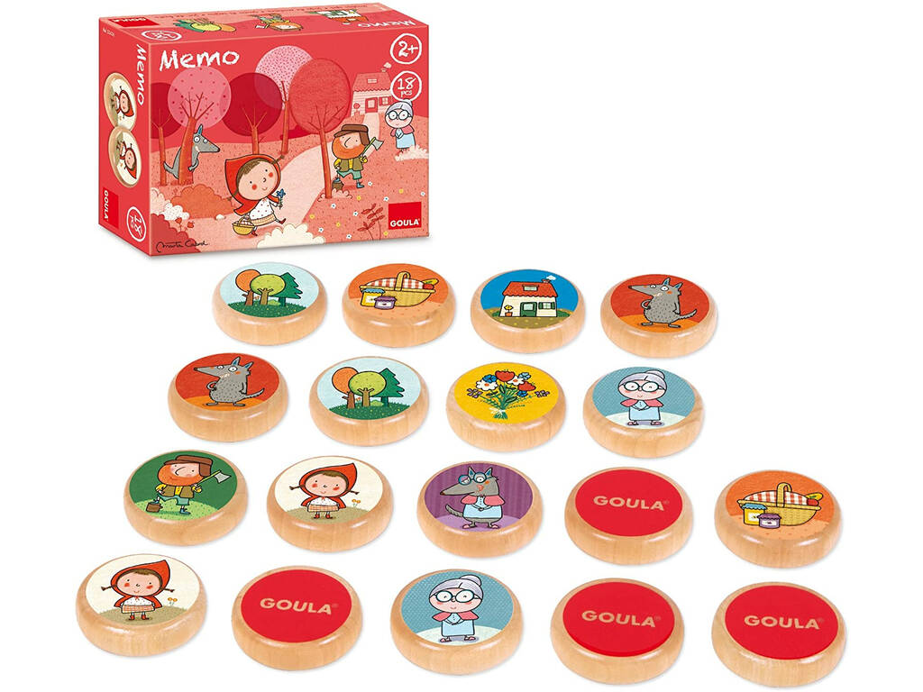 Memo Cappuccetto Rosso Diset 53436