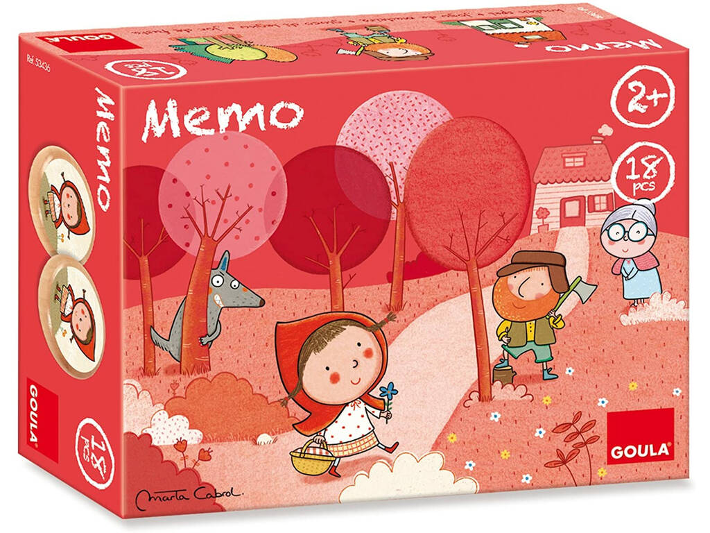 Memo Cappuccetto Rosso Diset 53436