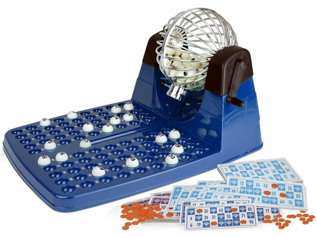 Bingo Automatico Deluxe 72 cartelle Chicos 20905