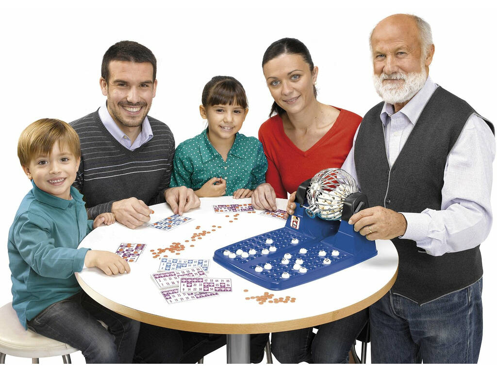 Bingo Automatico Deluxe 72 cartelle Chicos 20905