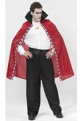 imagen Déguisement Vampire Cape Rouge homme Taille XL