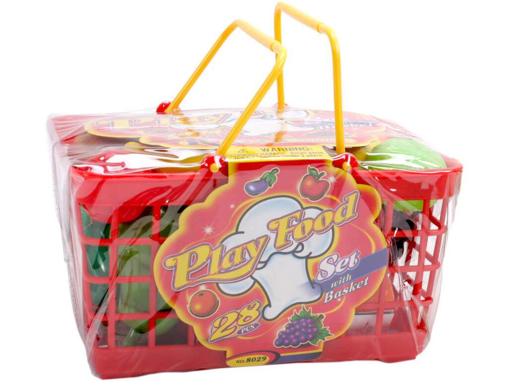 Cesta set frutta da 28 pezzi