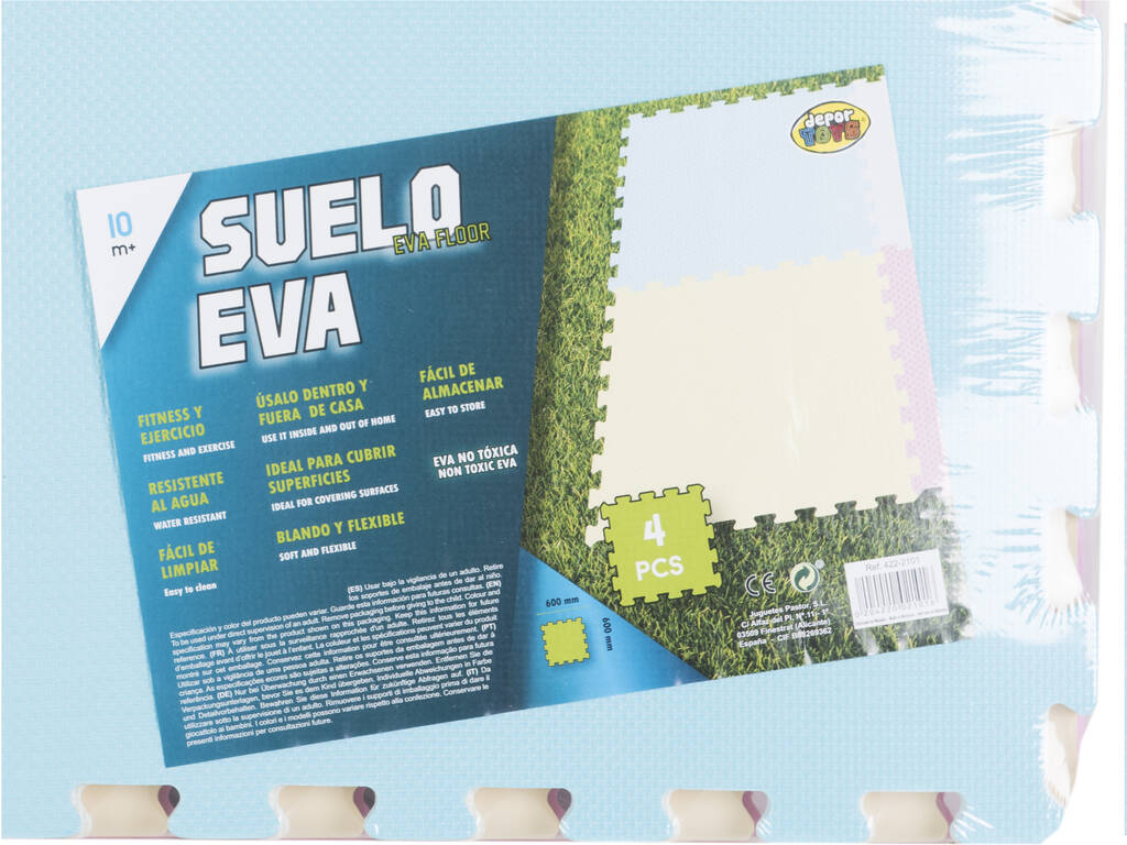 Set Eva Couleurs 4 pièces