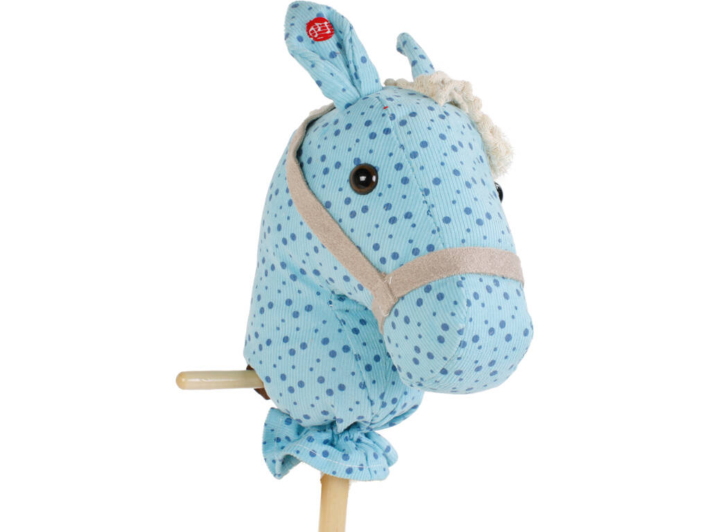 Peluche Tête de Cheval avec Perche et Sons - 1 mètre