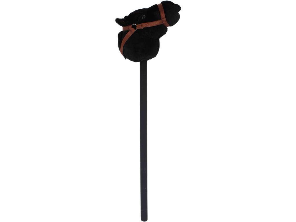 Peluche Cabeça de Cavalo Com Bastão e Som 80 Cm