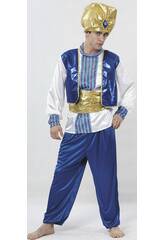 imagen Déguisement sultan Couleur bleu homme taille XL