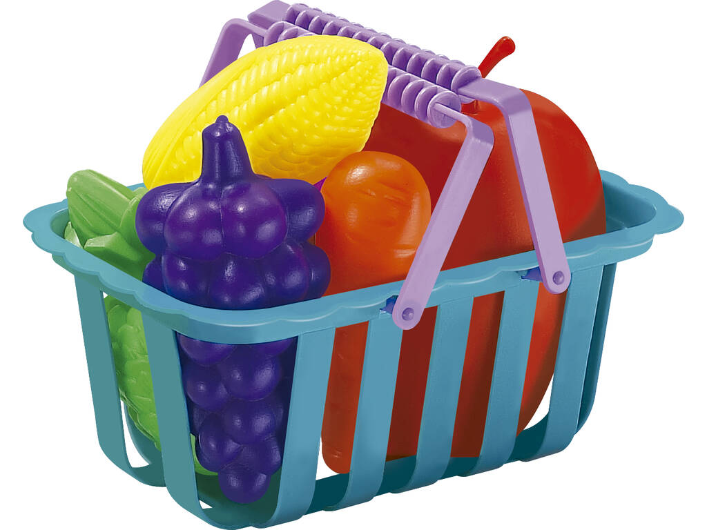 Supermarché avec accessoires 38 Pièces et Scanner Electronique 80 x 50 cm