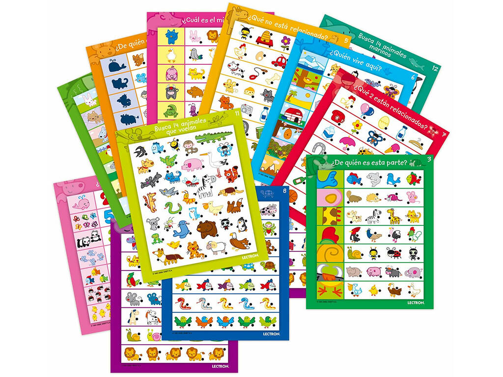 Lectron crayon animaux