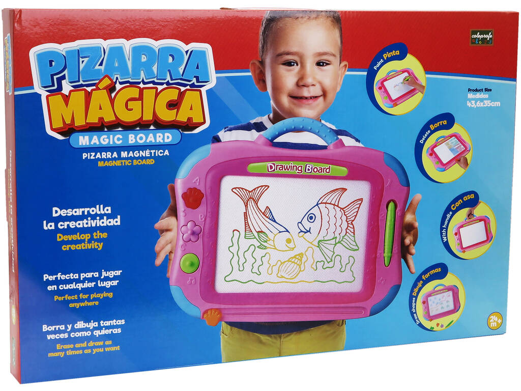 Lavagnetta Magica Rosa 
