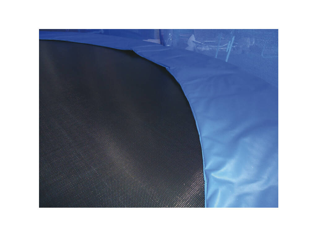 Trampolino rosa 183 cm Ø X 200 cm con rete