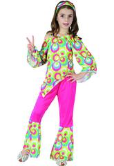 D�guisement Hippie Fille Taille S