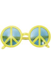 imagen Lunettes Symbole de la paix Jaunes