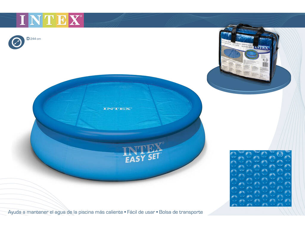Telo di Copertura Solare per Piscine da 244 cm Intex 29020