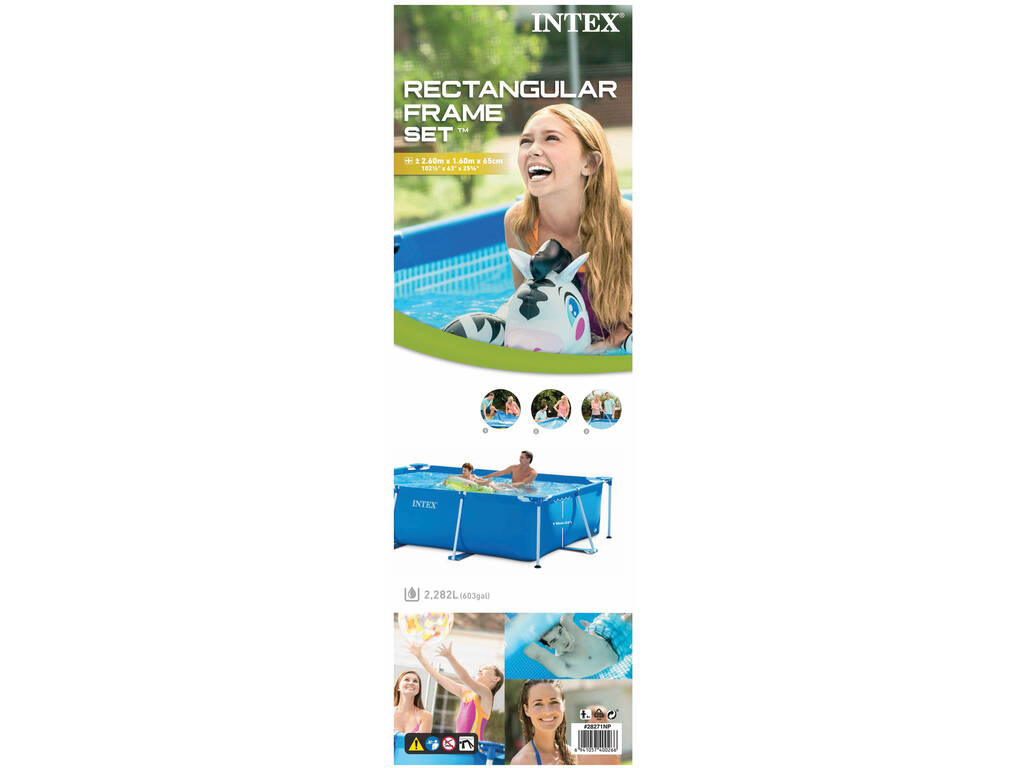 Piscina fuoriterra 260x160x65 cm Bestway 28271