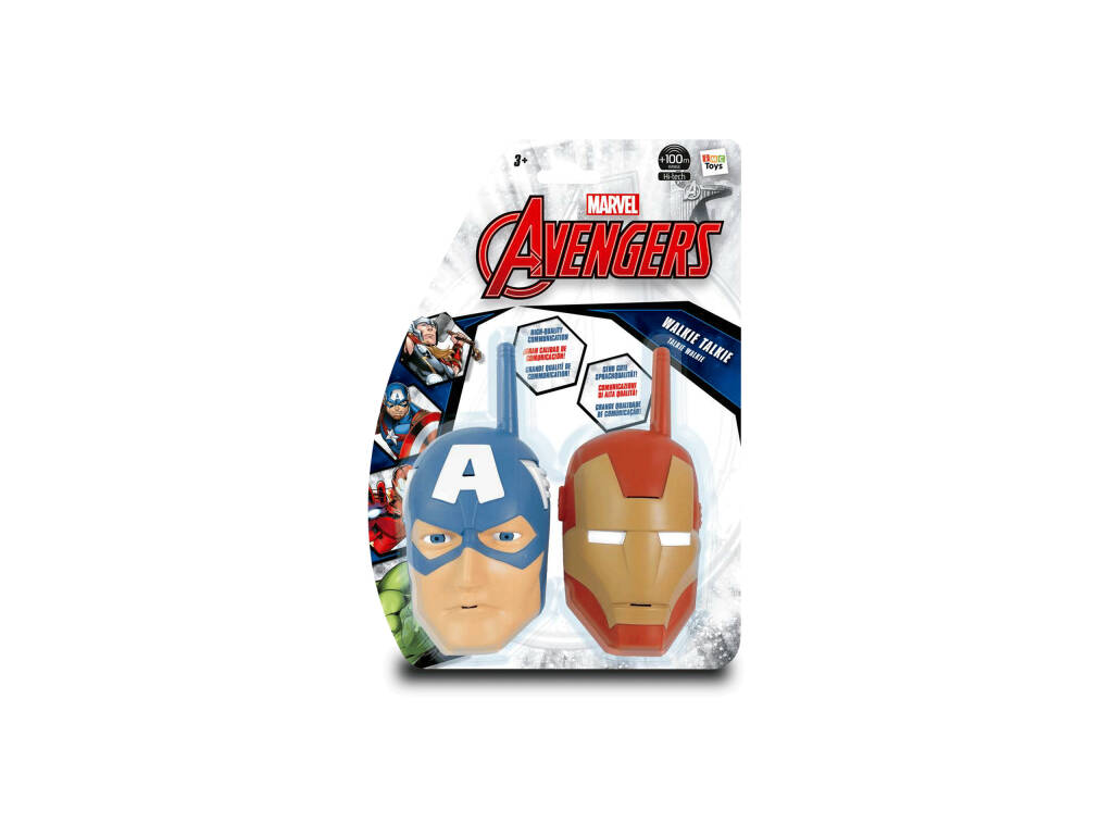 Walkie Talkie Visage Avengers