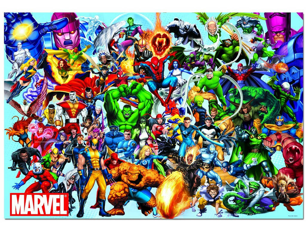 Educa Puzzle Marvel Heroes