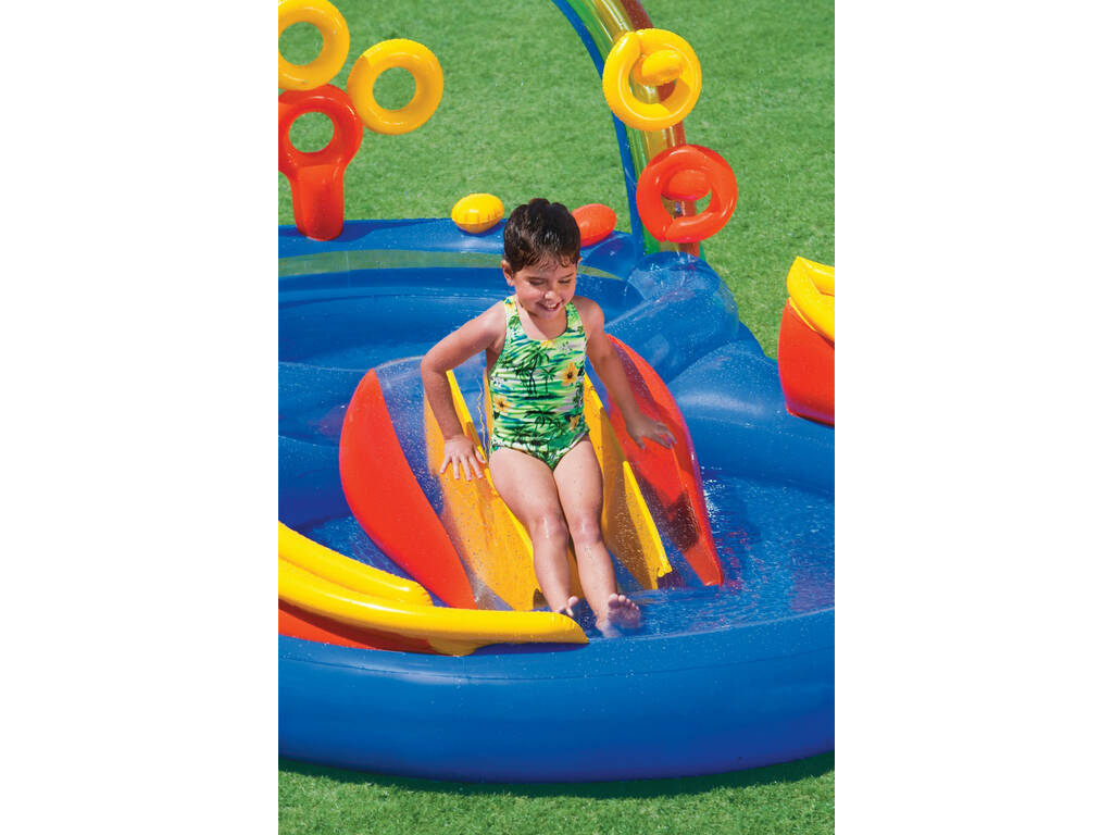 Centro gioco Arcobaleno 297x193x135 cm Intex 57453NP