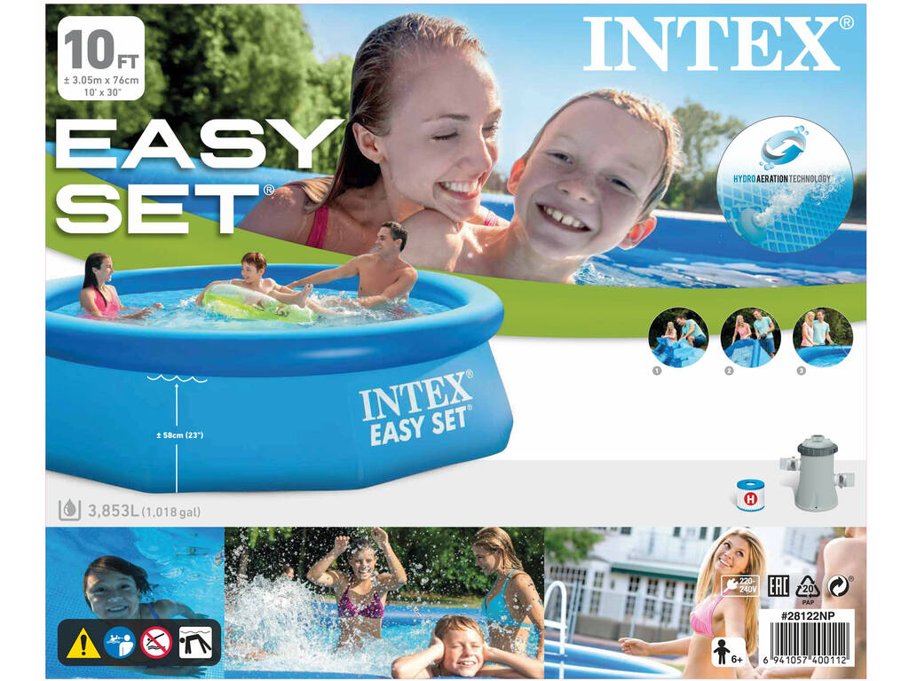 Piscina Desmontable 305x76 cm. Intex 28122